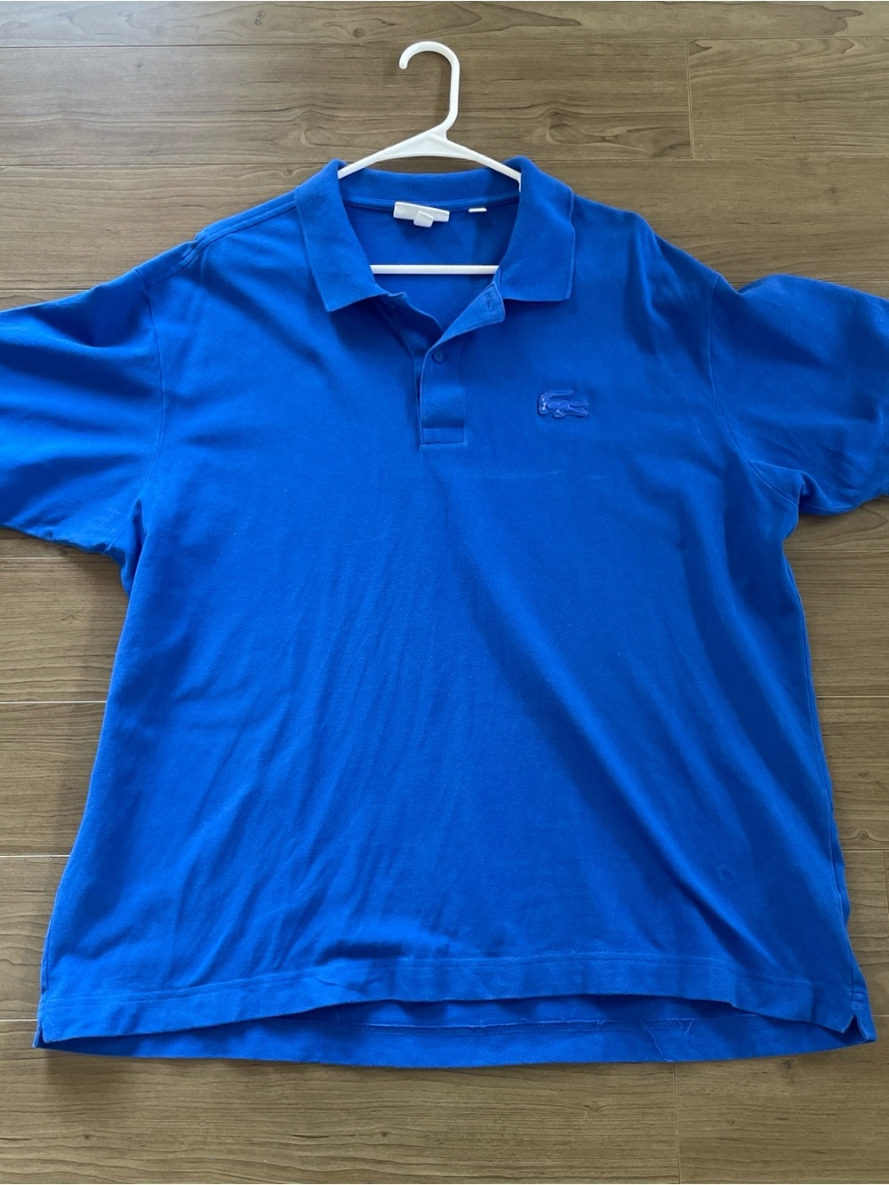 Lacoste Royal Blue Men's Polo Shirt SZ XXL